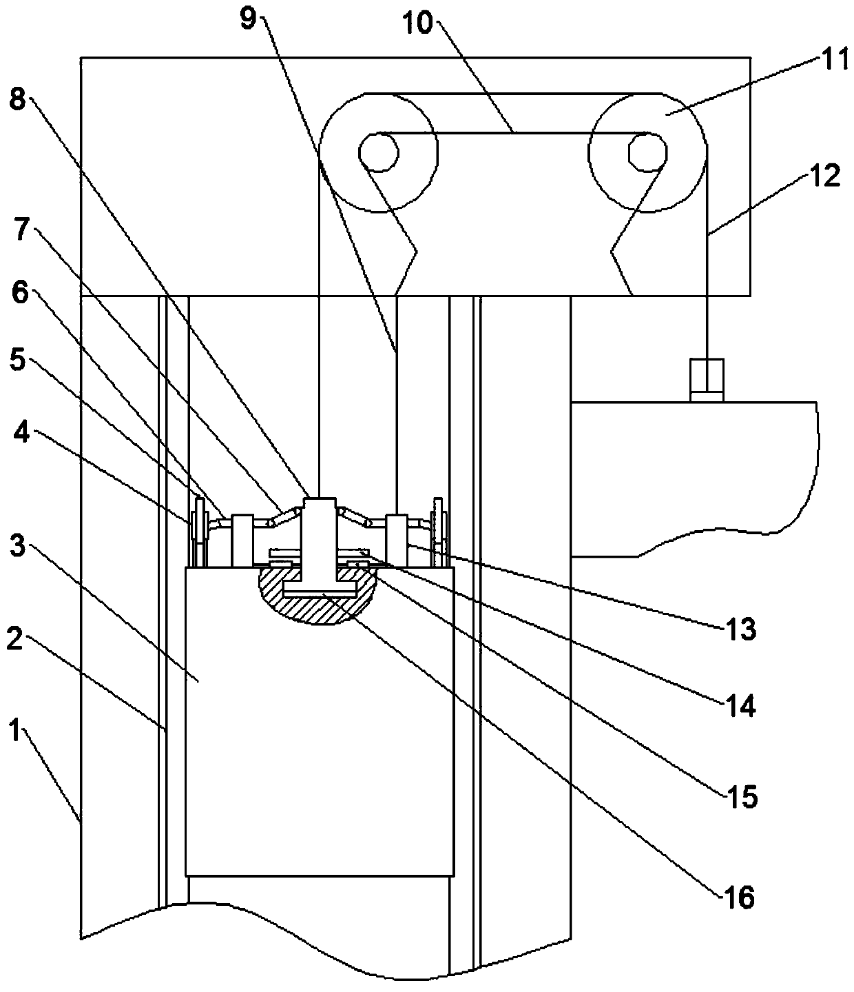 A milling machine auxiliary device