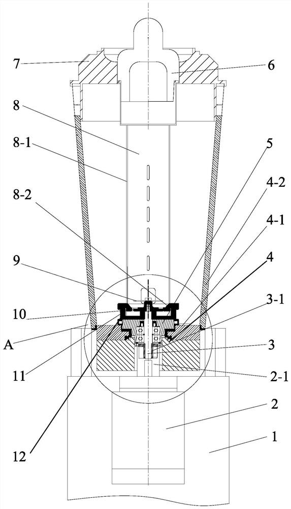 Wall-breaking food-processing juice-making device