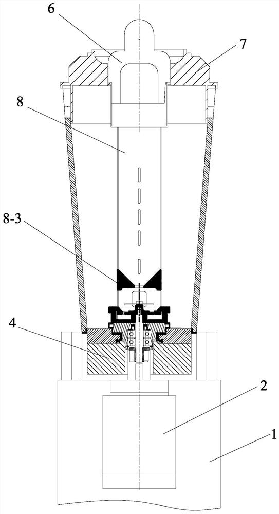 Wall-breaking food-processing juice-making device