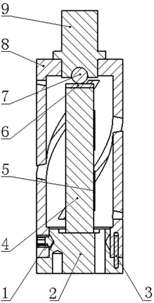 Linear Rotary Coupling Output Type Piezoelectric Actuator