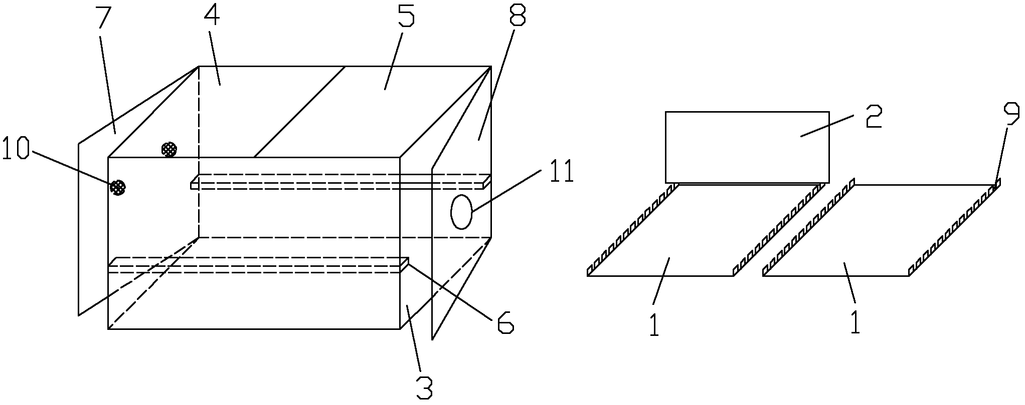 Device and method for breeding Trichogramma