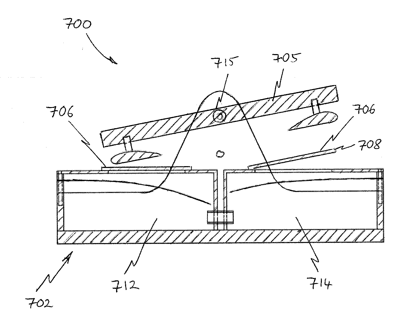 Thermal-mechanical positioning for radiation tracking