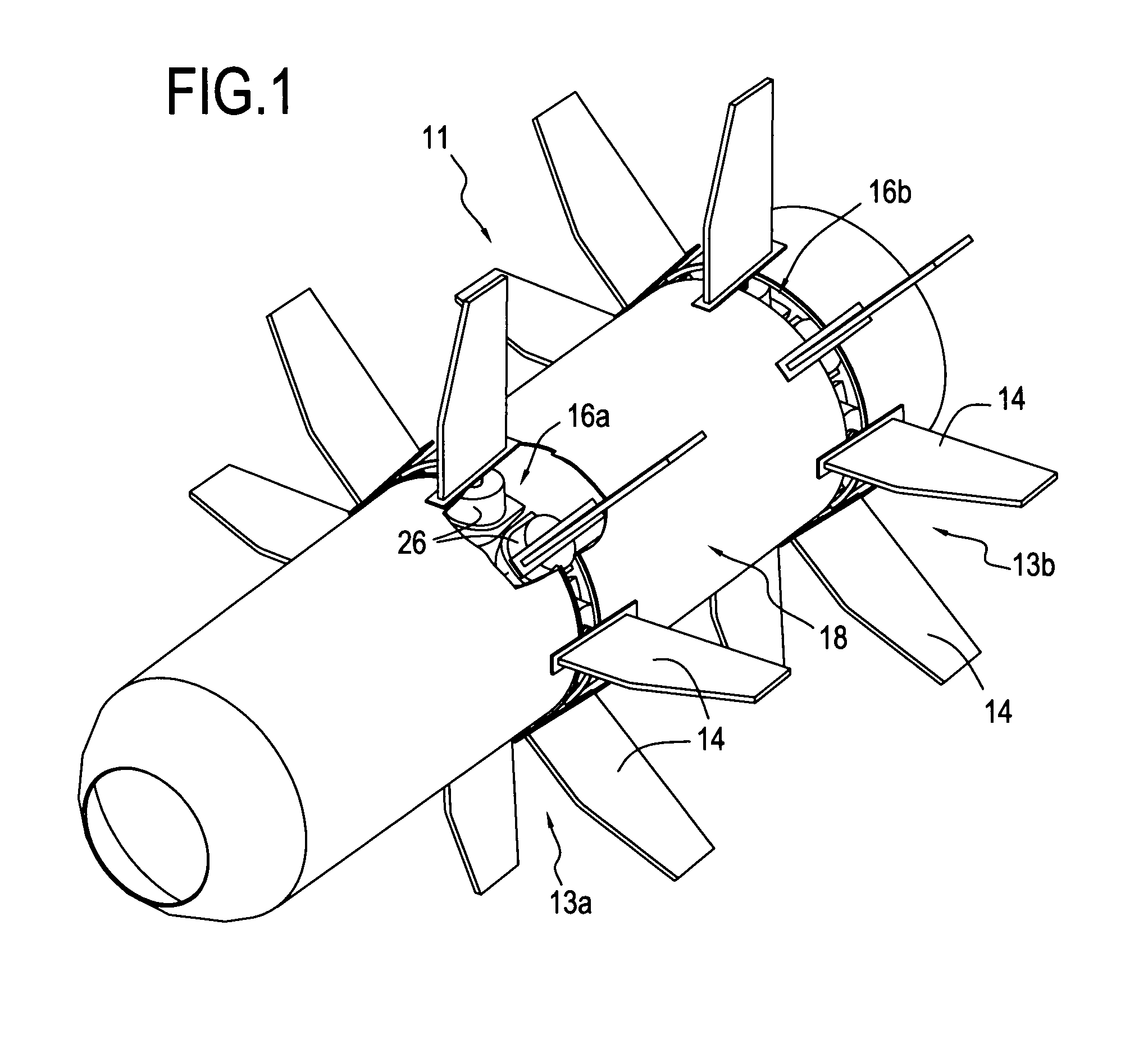 Turboprop having a propeller made up of variable-pitch blades