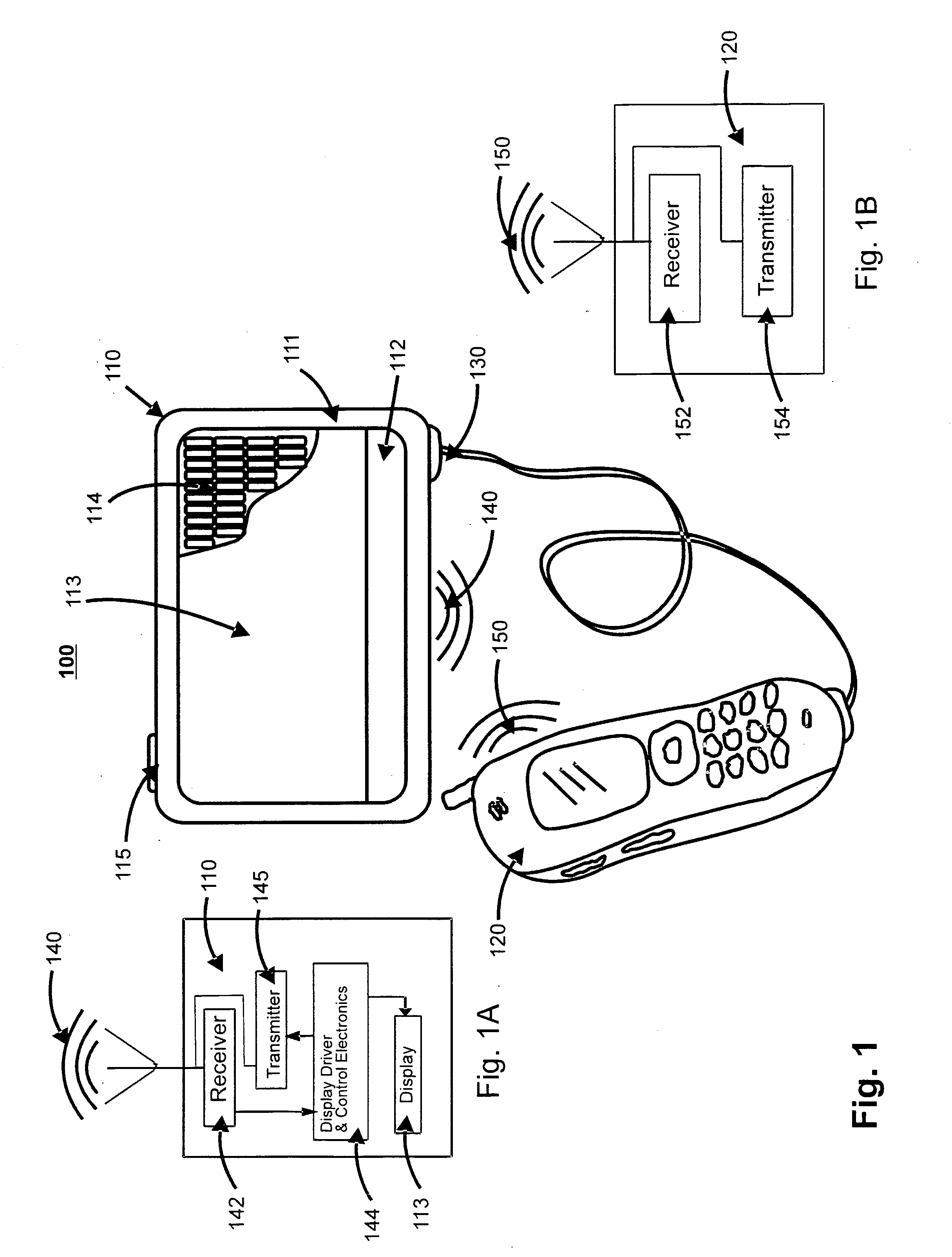 Remote cholesteric display