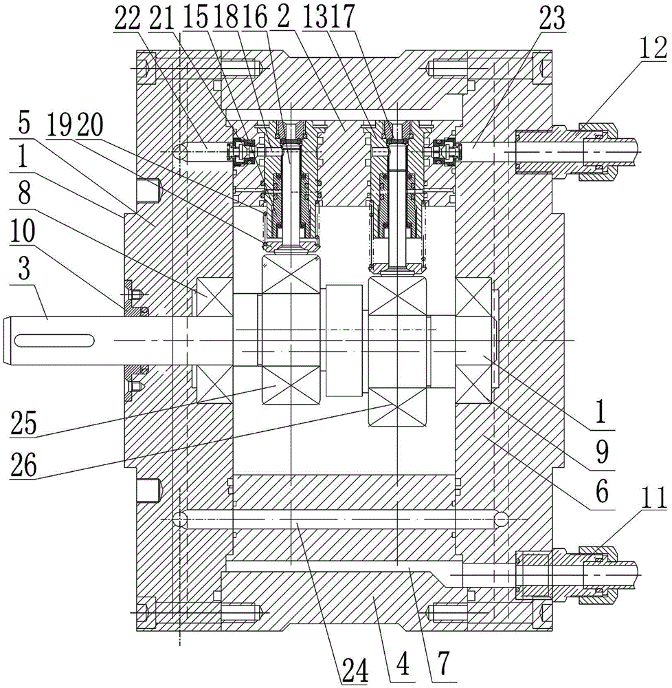 Sea water pump