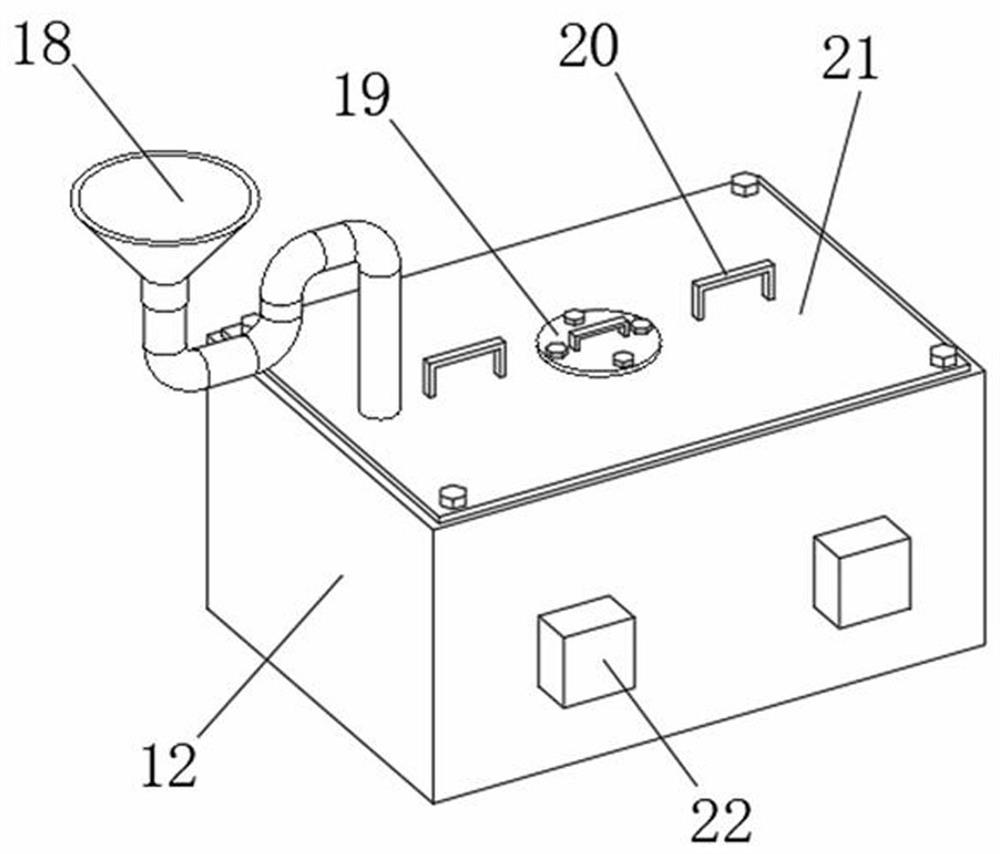 Pig manure conversion and utilization device with dry-wet separation function