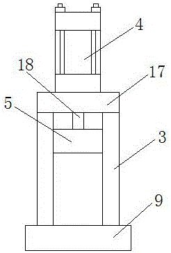 Industrial forging mechanical clamp hand