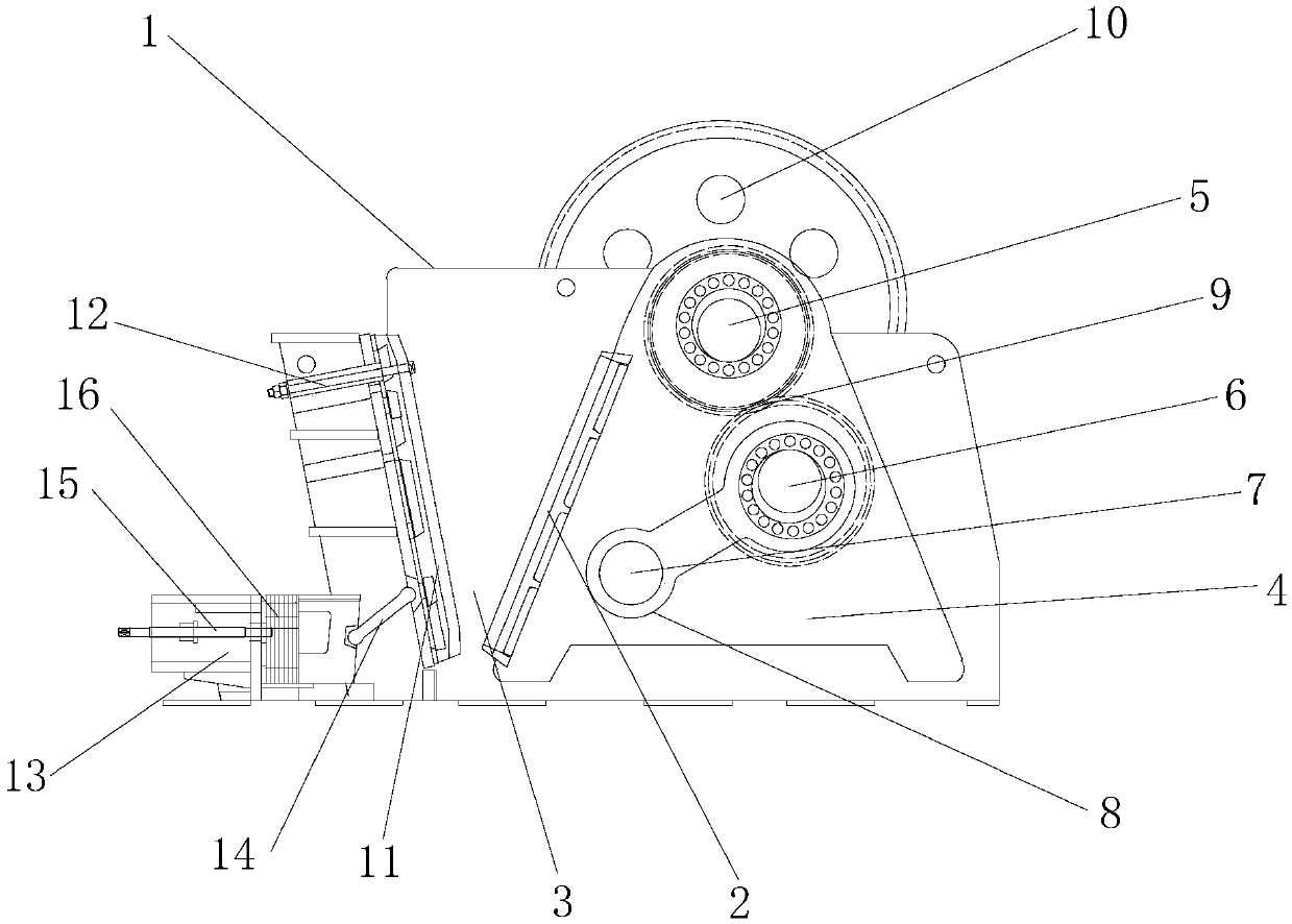 Triaxial double-power jaw crusher