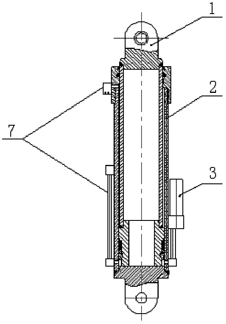 Hydraulic prop for hydraulic support system