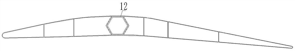 Connecting method of sectional type blades and a blade shafts of a wind generating set