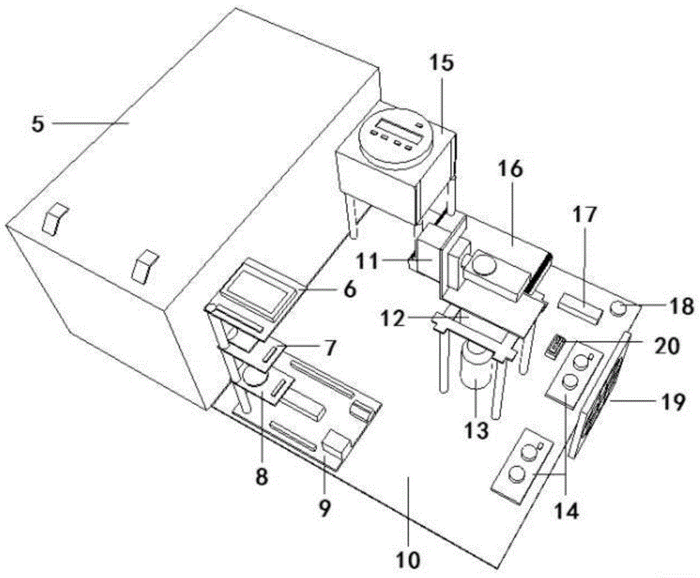 A Long Time Sequence Field Forest Leaf Area Index Measuring Instrument and Its Measurement Method