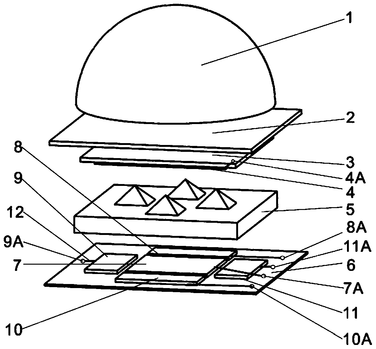 A fully flexible capacitive sliding tactile sensor based on pyramid structure