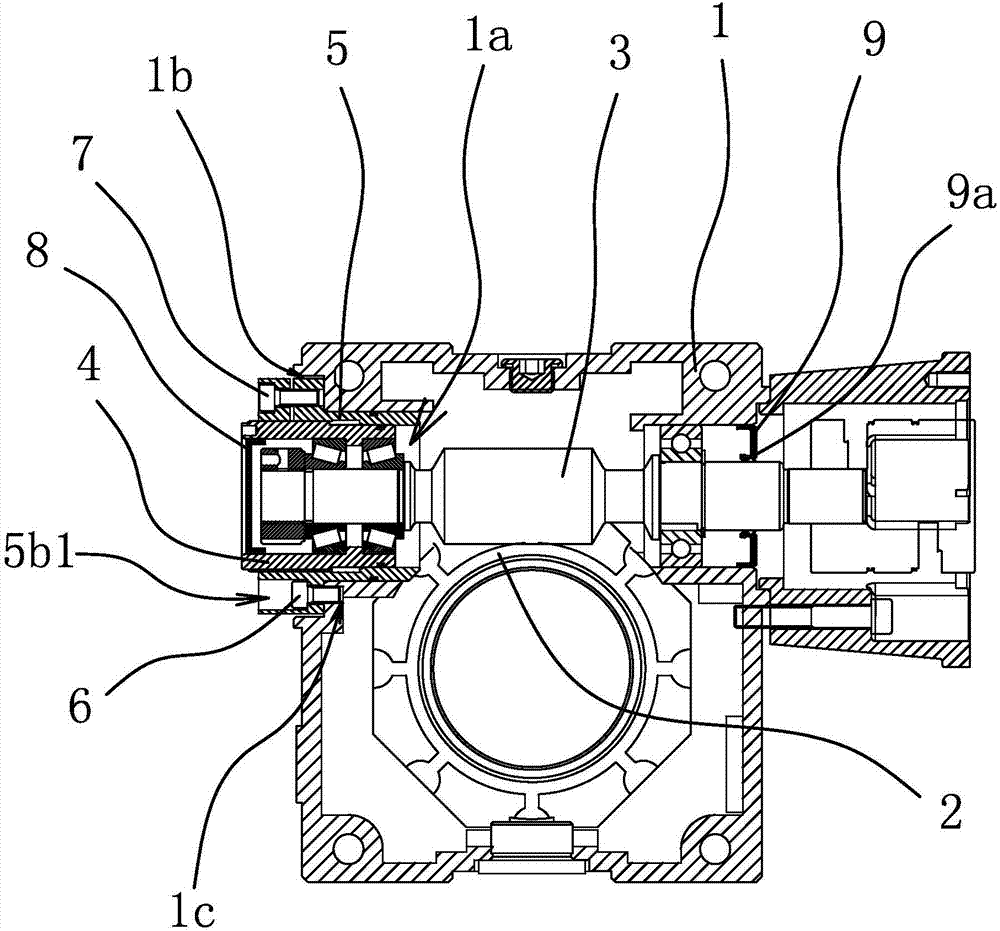 Worm gear reducer