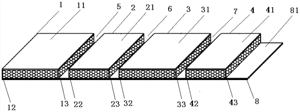 A color steel plate composite air duct