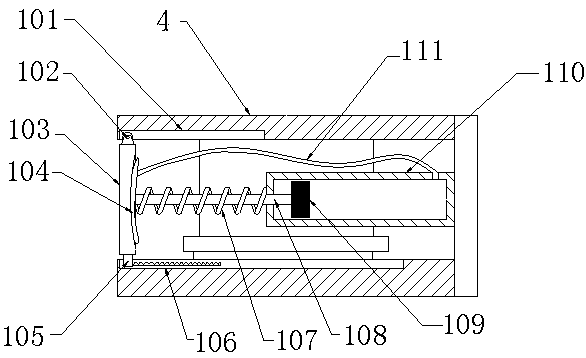 Anti-impact lithium battery