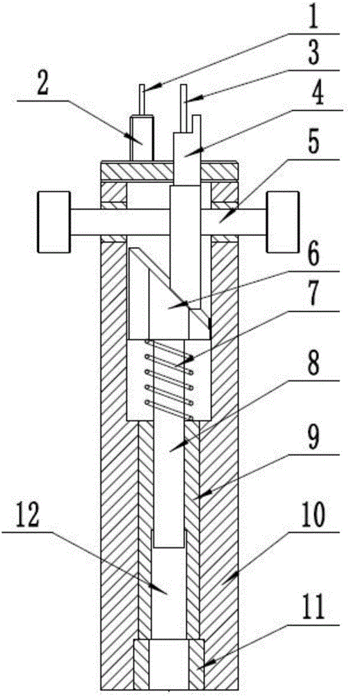 Device for measuring part concealed portion gap value