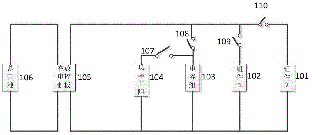 An outdoor test platform for solar photovoltaic modules and an online analysis method for power generation performance