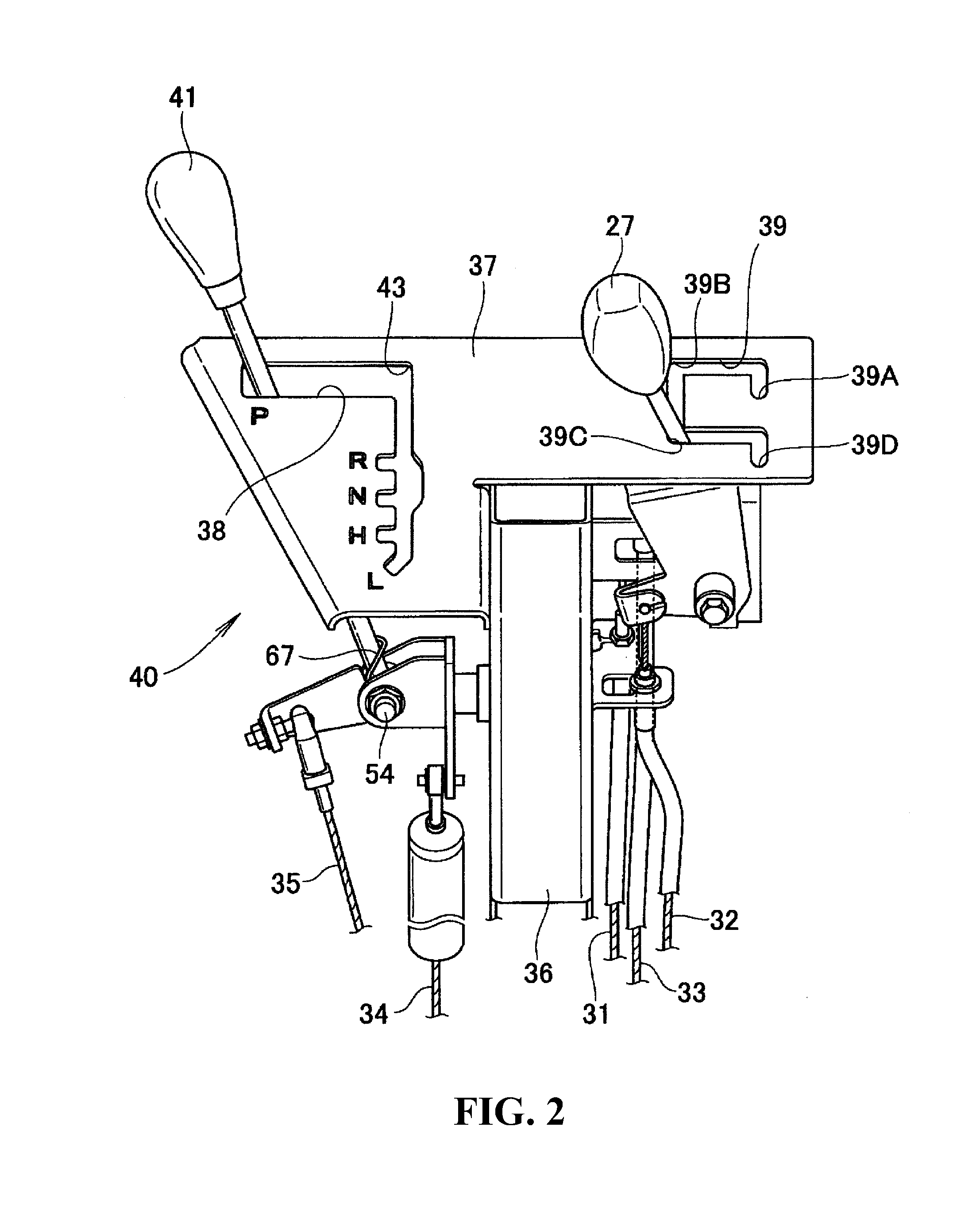 Differential gear provided with differential lock mechanism