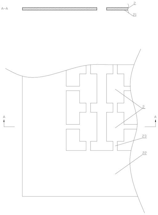 A Surface Mount Type Semiconductor Resistance Bridge Package Structure