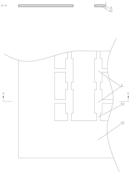 A Surface Mount Type Semiconductor Resistance Bridge Package Structure