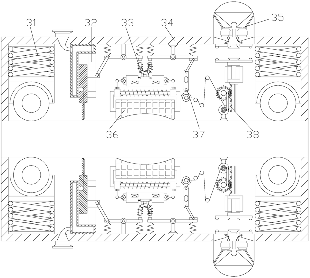 Detection device for load cable