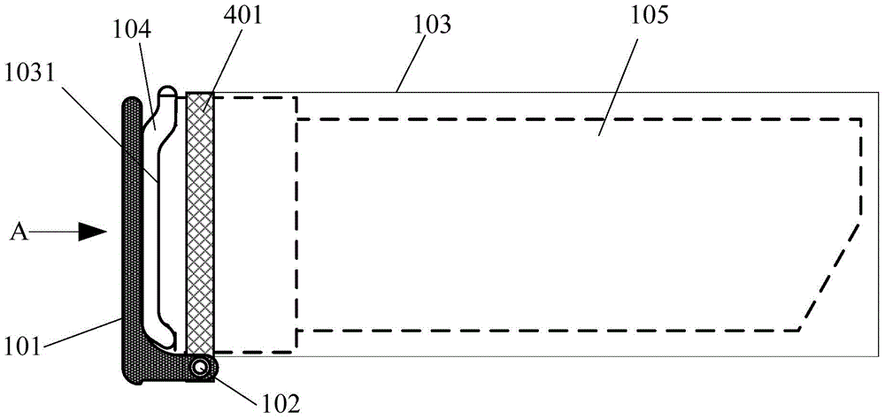 Optical module connecting apparatus and optical module assembly