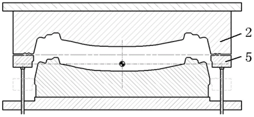 Drawing die structure with double press materials feeding and punching method utilizing drawing die structure