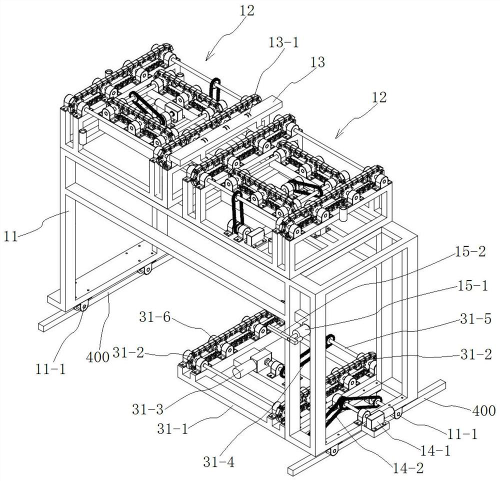 A planar mobile modular intelligent three-dimensional parking garage