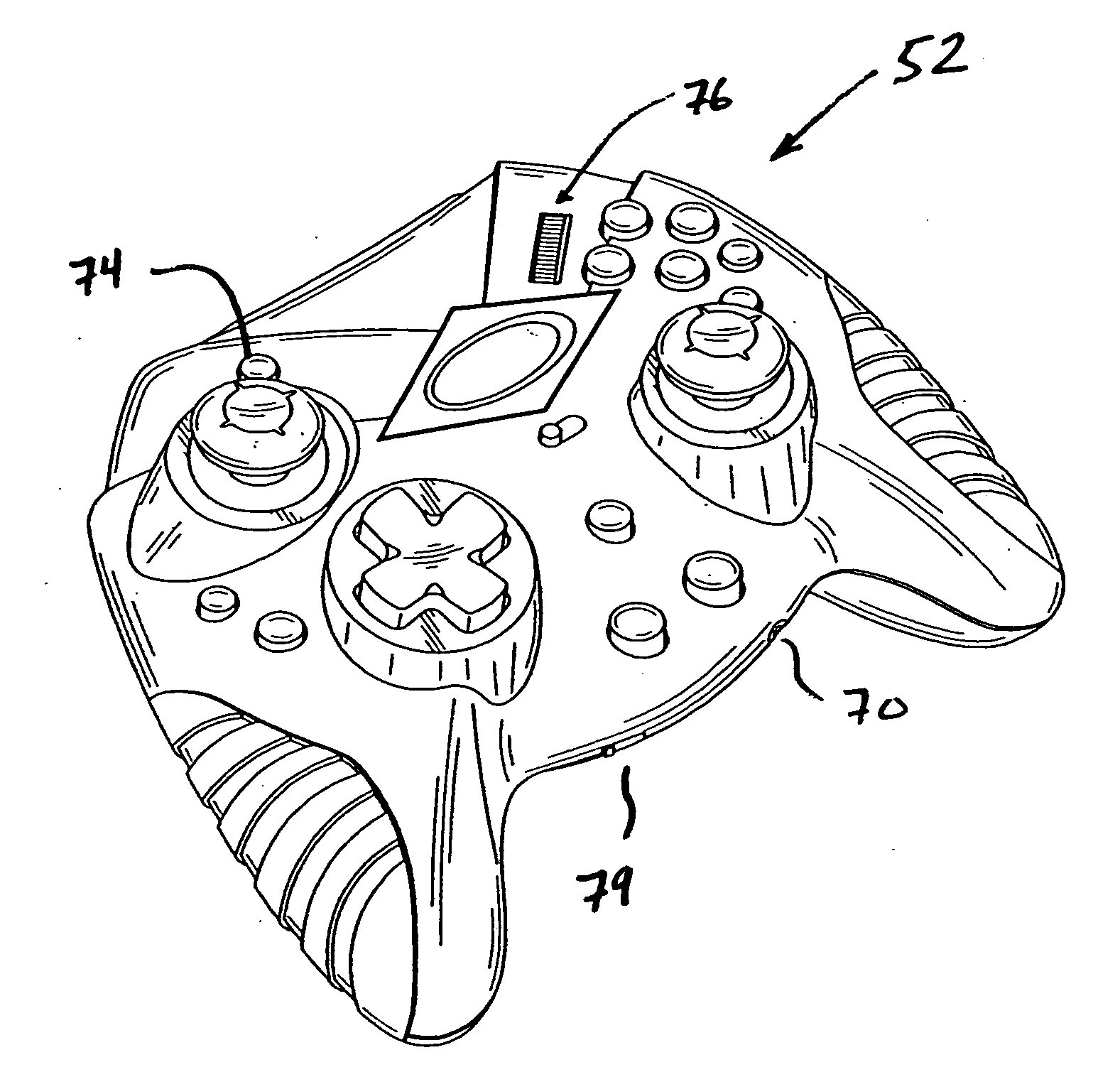 Wireless game controller with integrated audio system