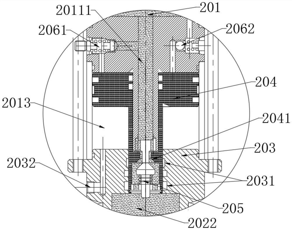 Portable gas-liquid pressure cylinder capable of prolonging service life of sealing element