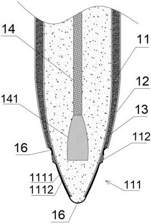 Large dropping liquid dispensing needle for dispensing machine