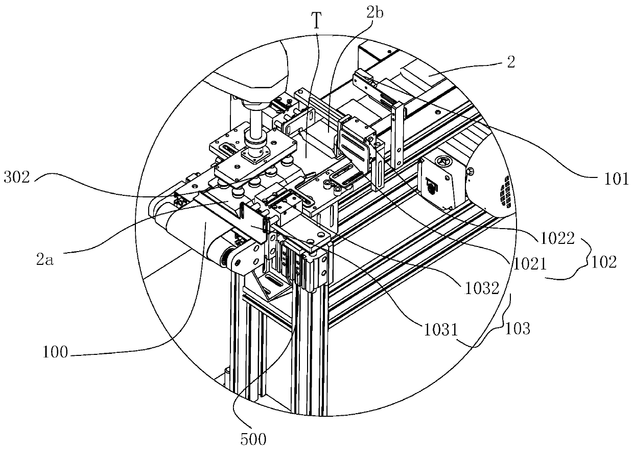 Palletizing device and packaging machine