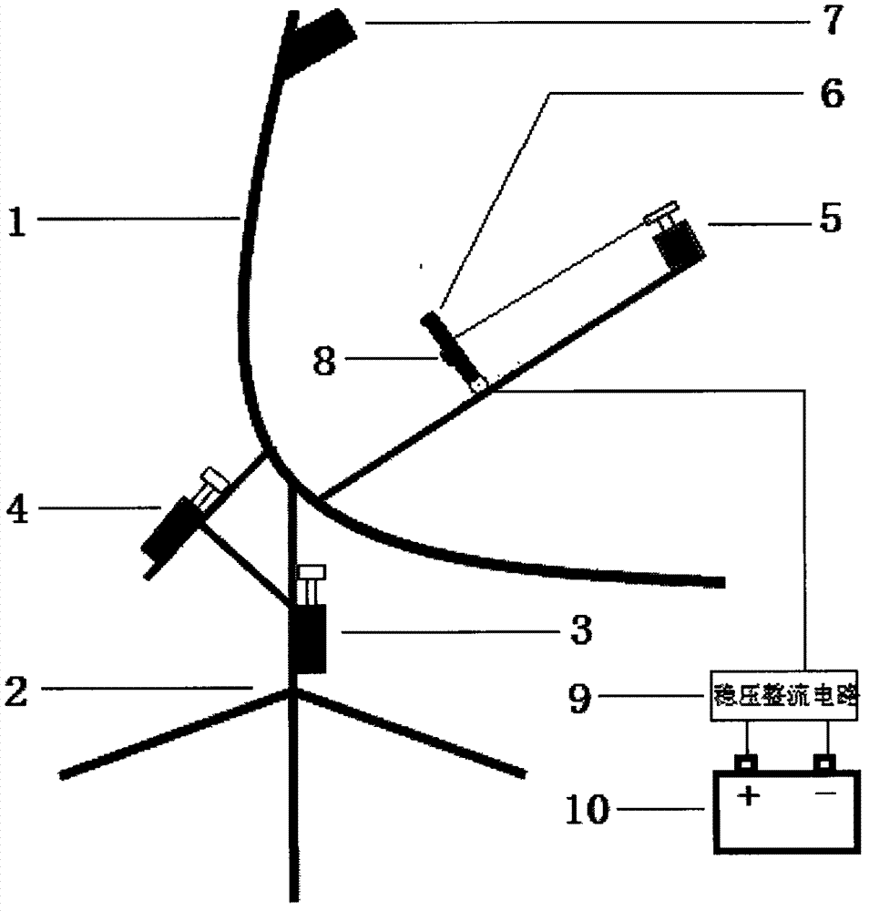 Intelligent tracking solar-powered semiconductor temperature difference generation device