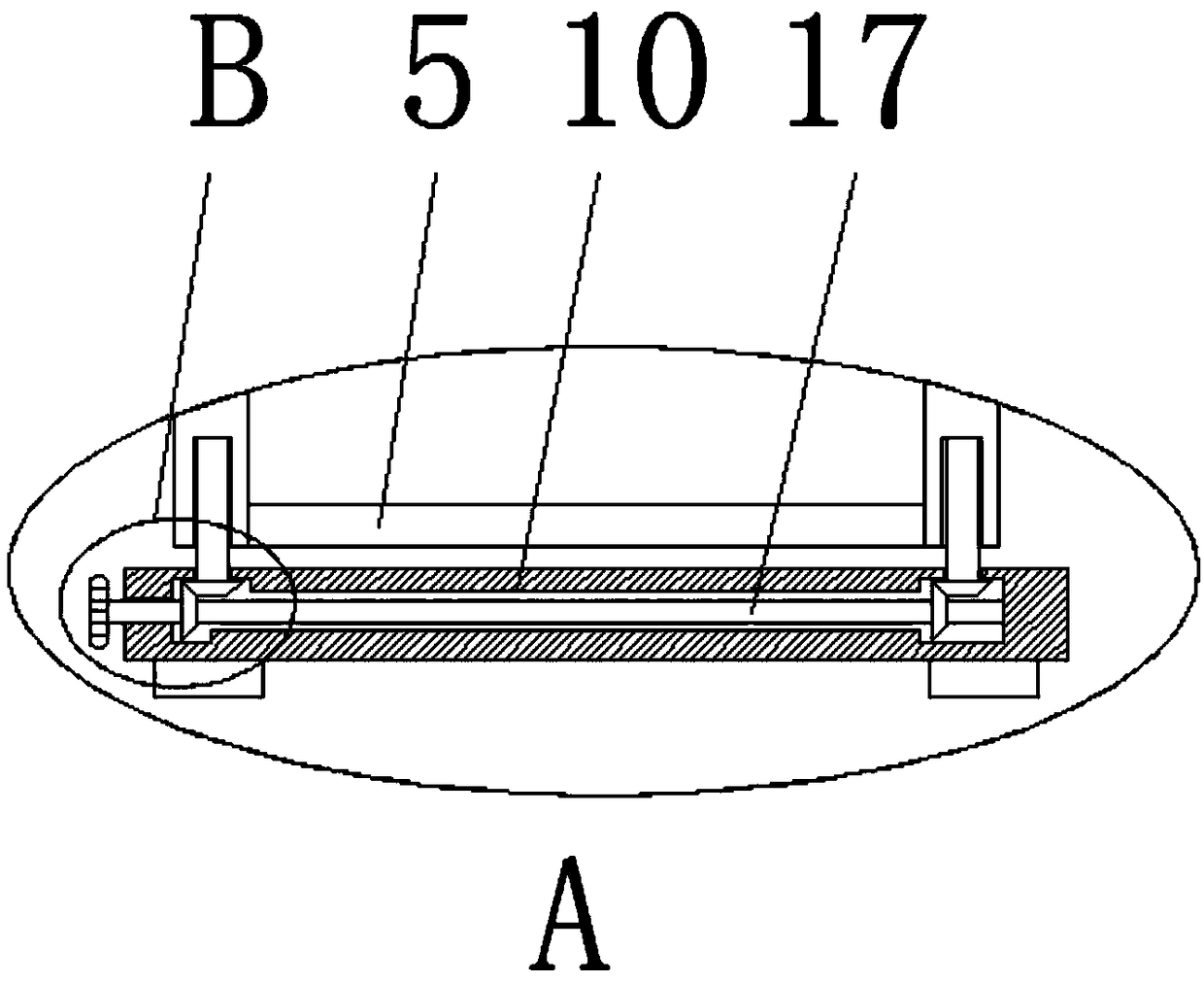 Tail gas treatment cracking device