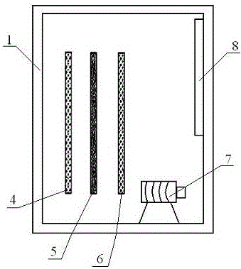 Domestic air purifier for rapidly eliminating secondhand smoke