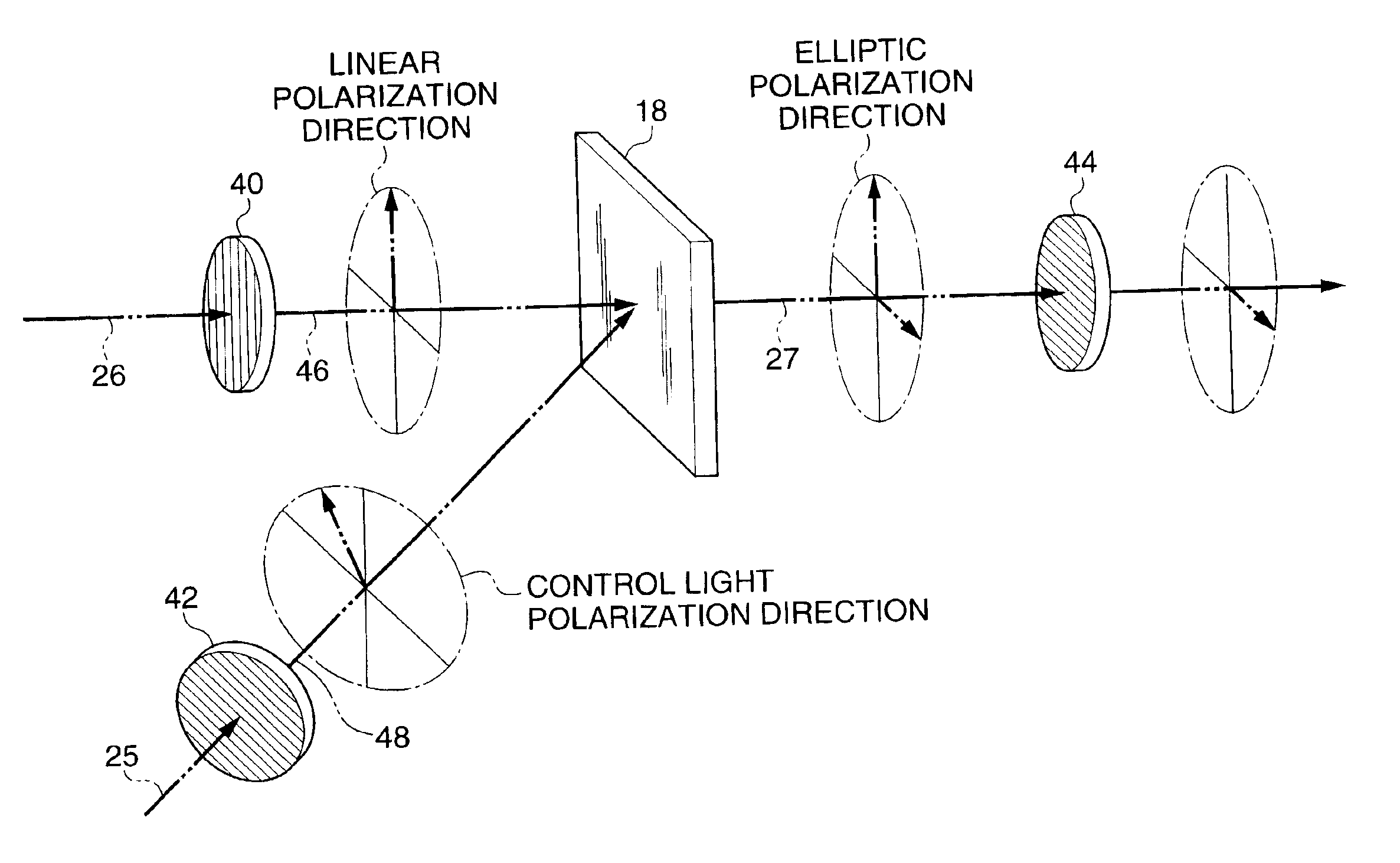 Optical pulse code recognition device and optical distributor