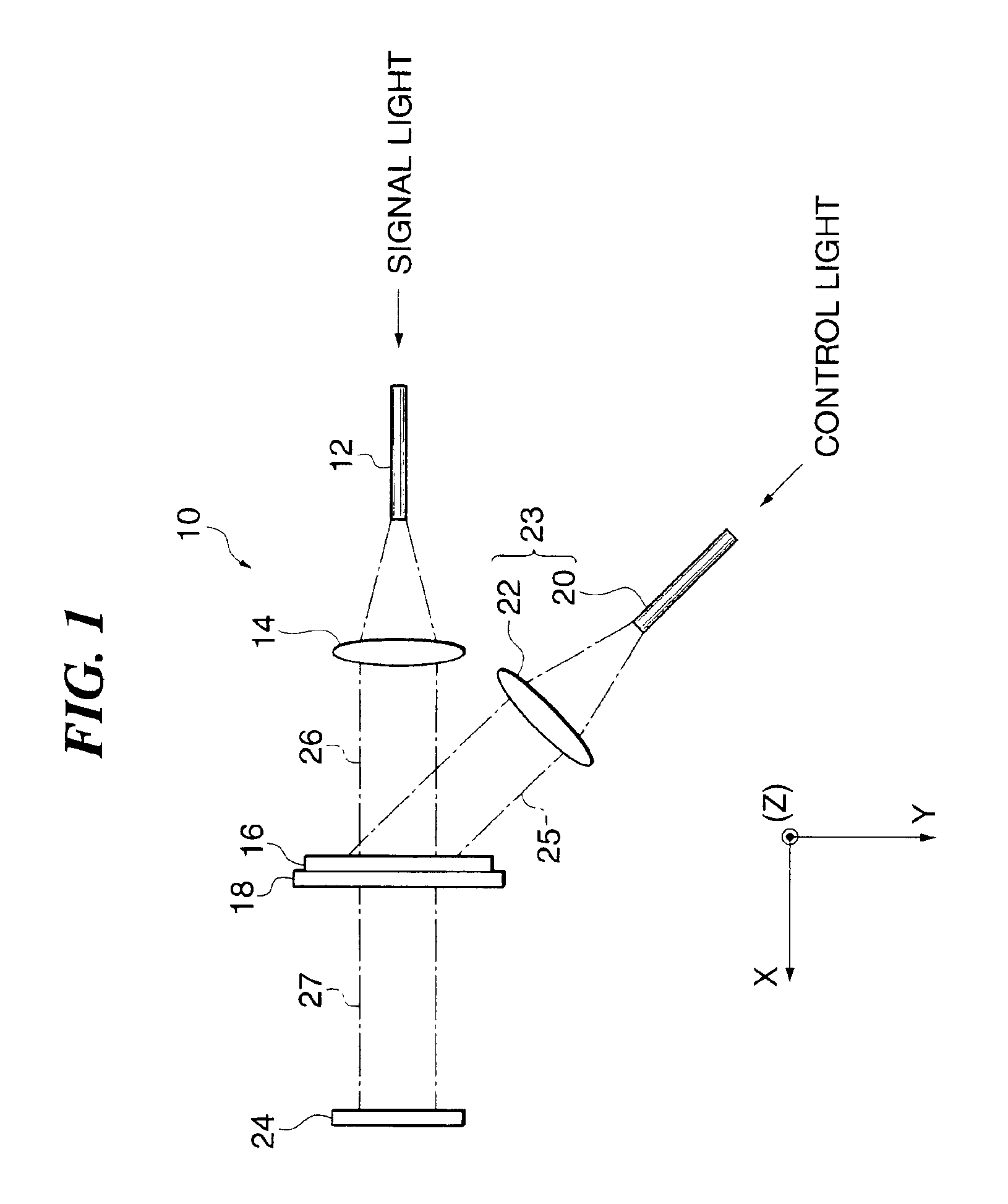 Optical pulse code recognition device and optical distributor