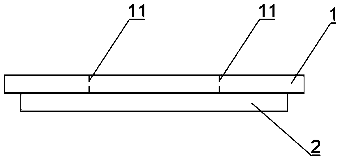 Die cutting process of adhesive product and adhesive product thereof