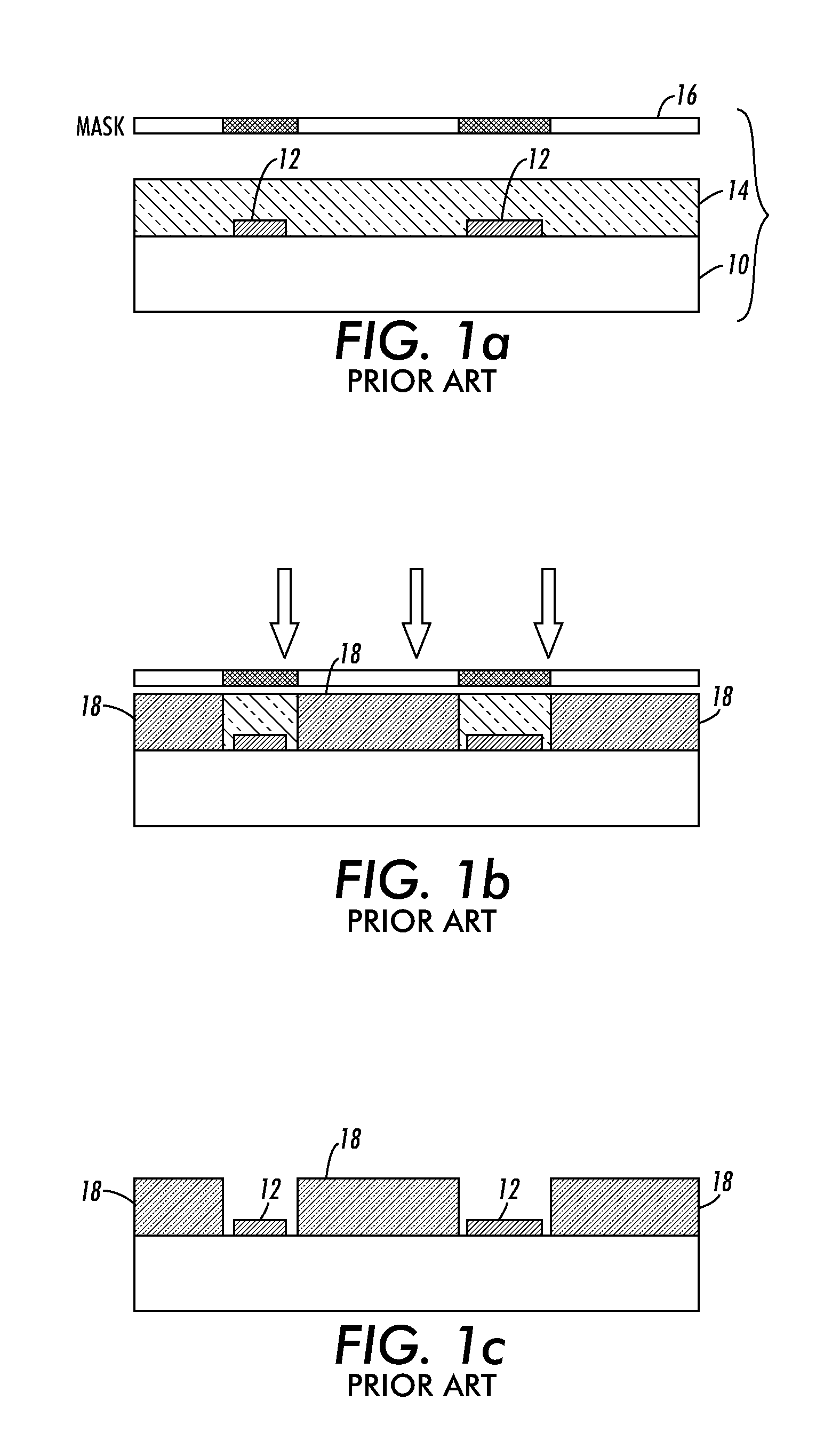 Method and system for patterning a mask layer