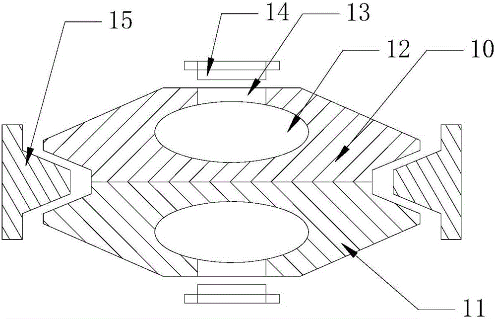 Radiator with special-shaped tablet heads