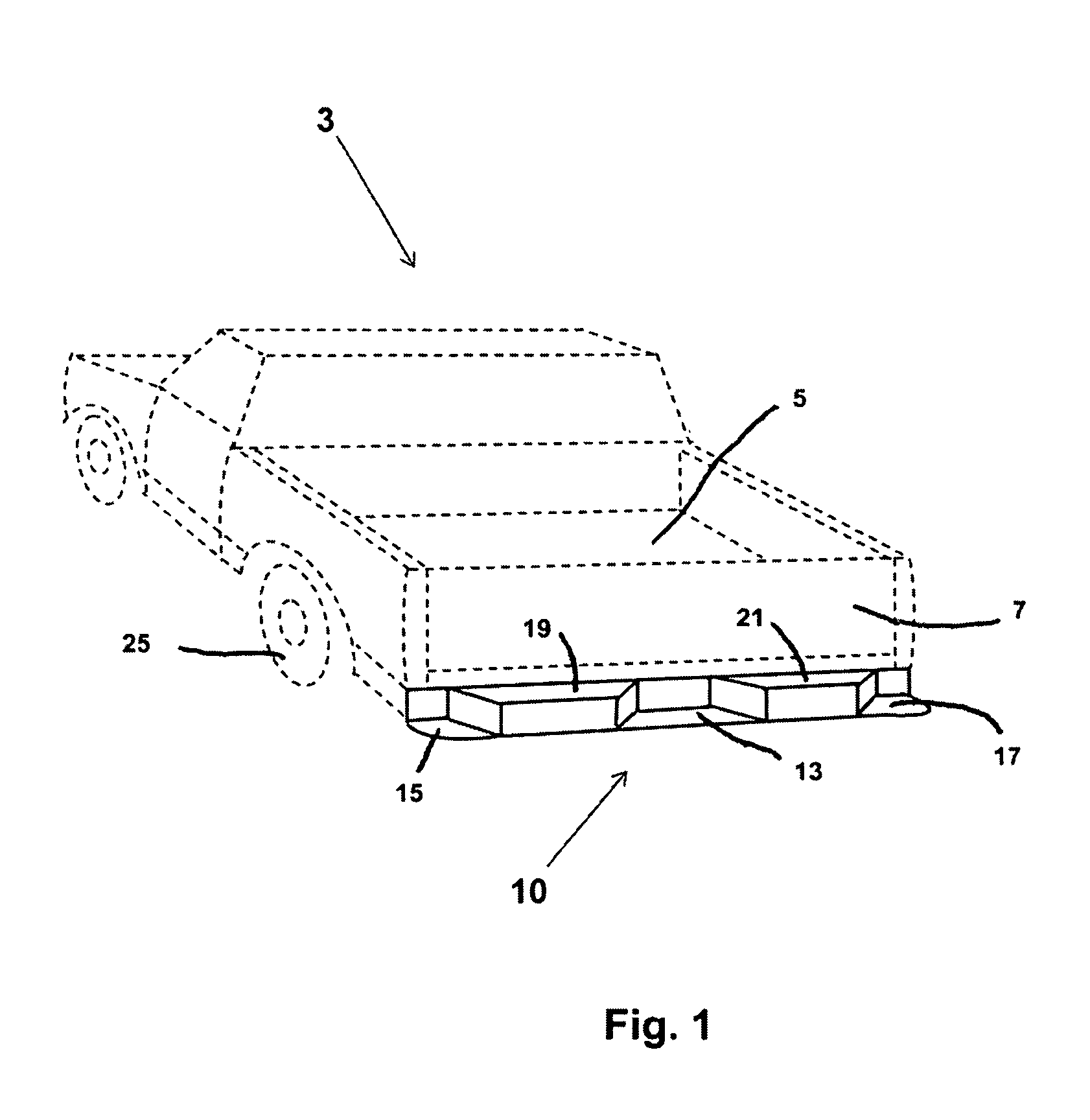 Rear bumper and grab handles for pickup trucks and the like