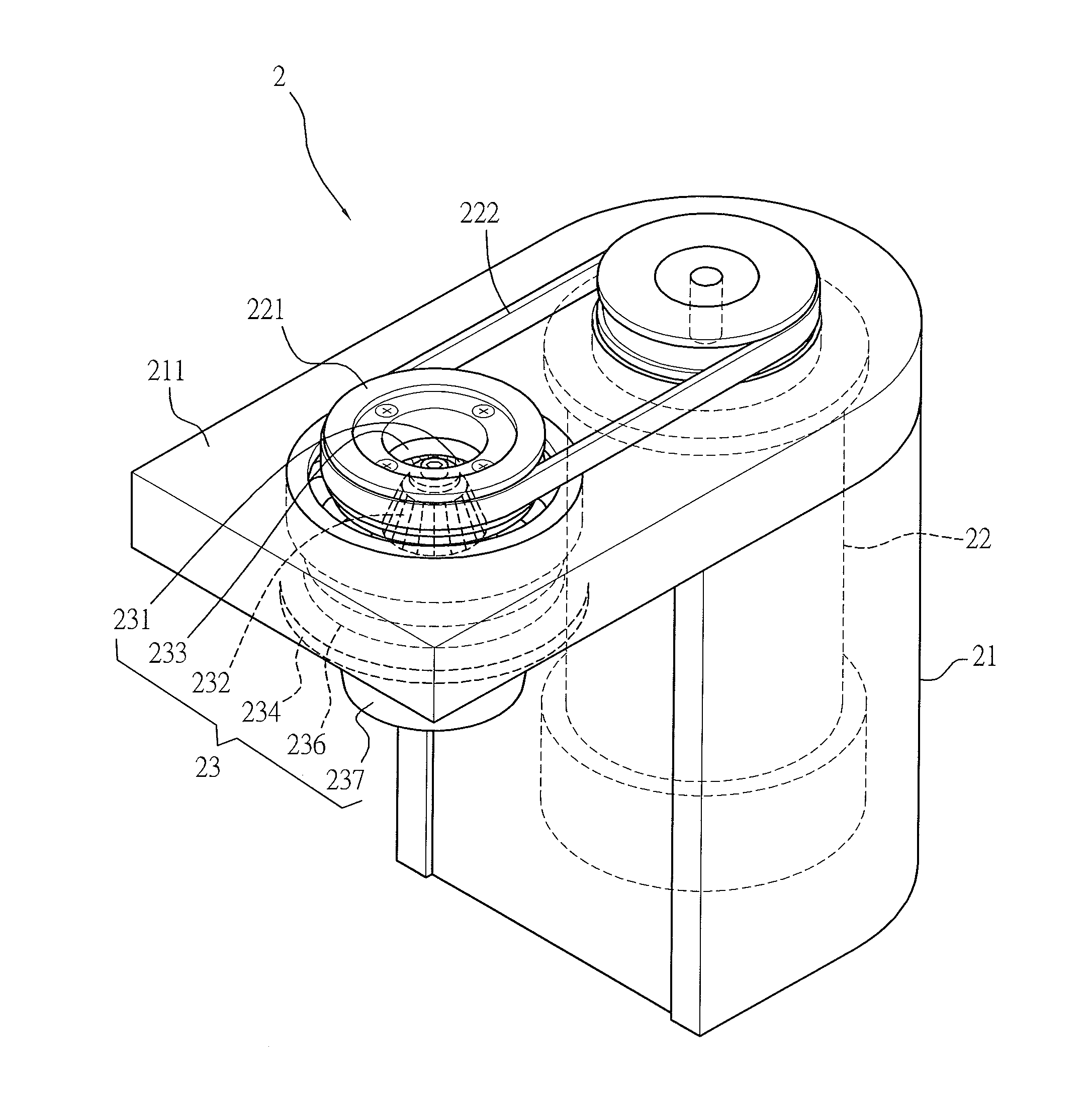 Directly Falling Powder Type Coffee Grinding Machine