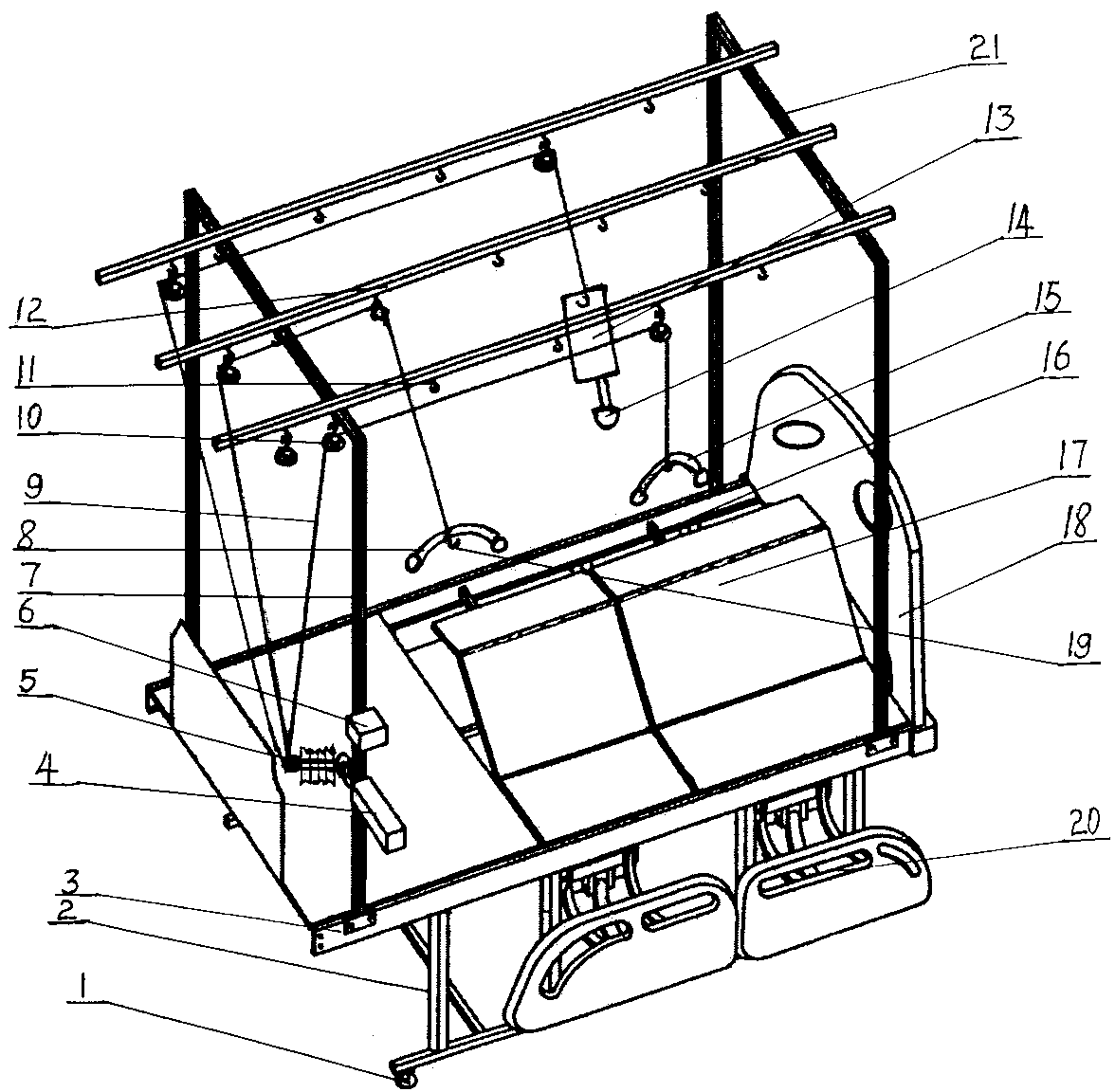 Medical multi-functional manipulation, massage and traction table