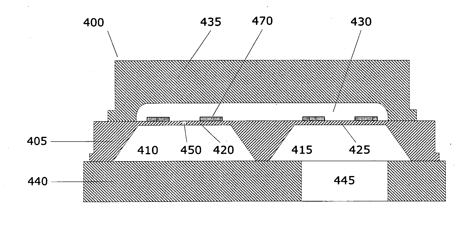 Apparatus and method for minimizing drift of a piezo-resistive pressure sensors due to progressive release of mechanical stress over time