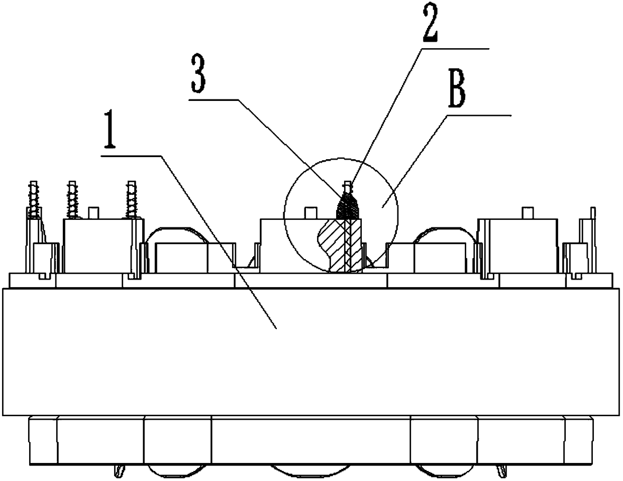 Motor stator aluminum enameled wire head welding process