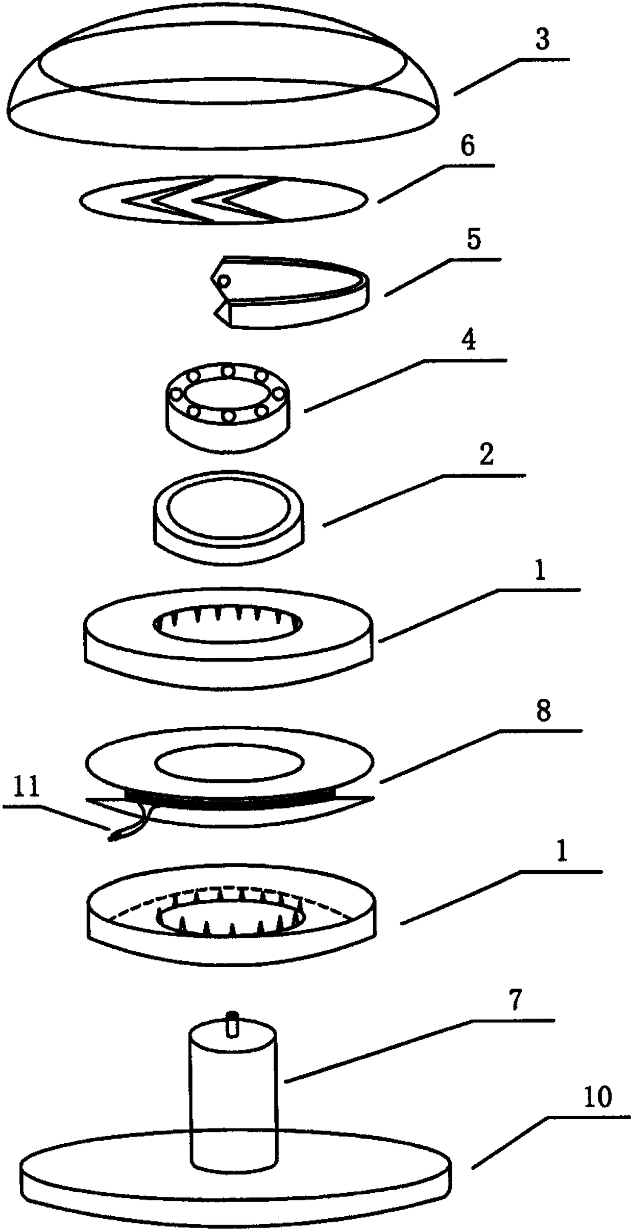 Hub light-emitting device