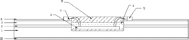 Heat radiator and electrode integrated heat radiating device and manufacturing method thereof