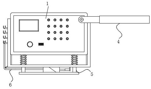 Multifunctional relay protection testing device