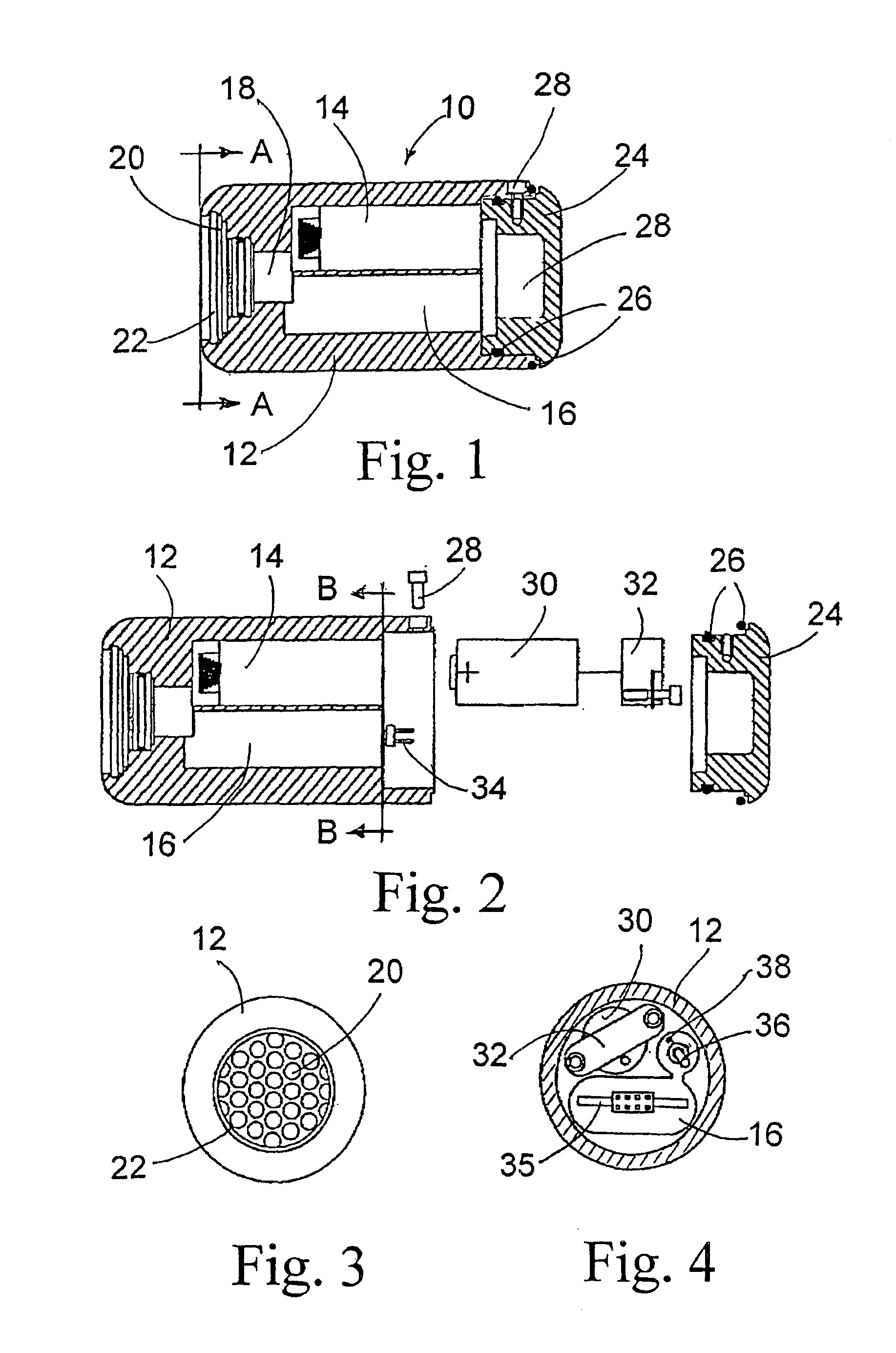 Device for in-line measurement of properties of fluid flows in pipeline systems