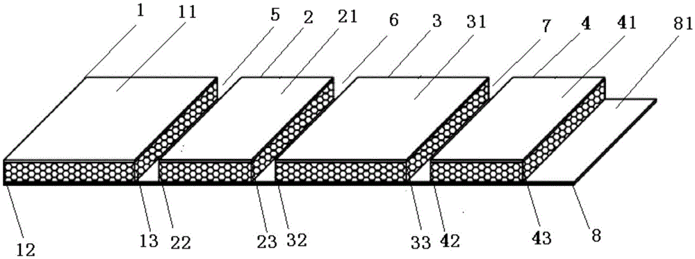 Color steel plate composite air duct